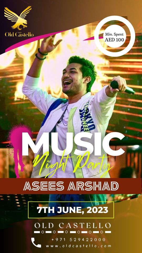 Live Music Night with Asees Arshad