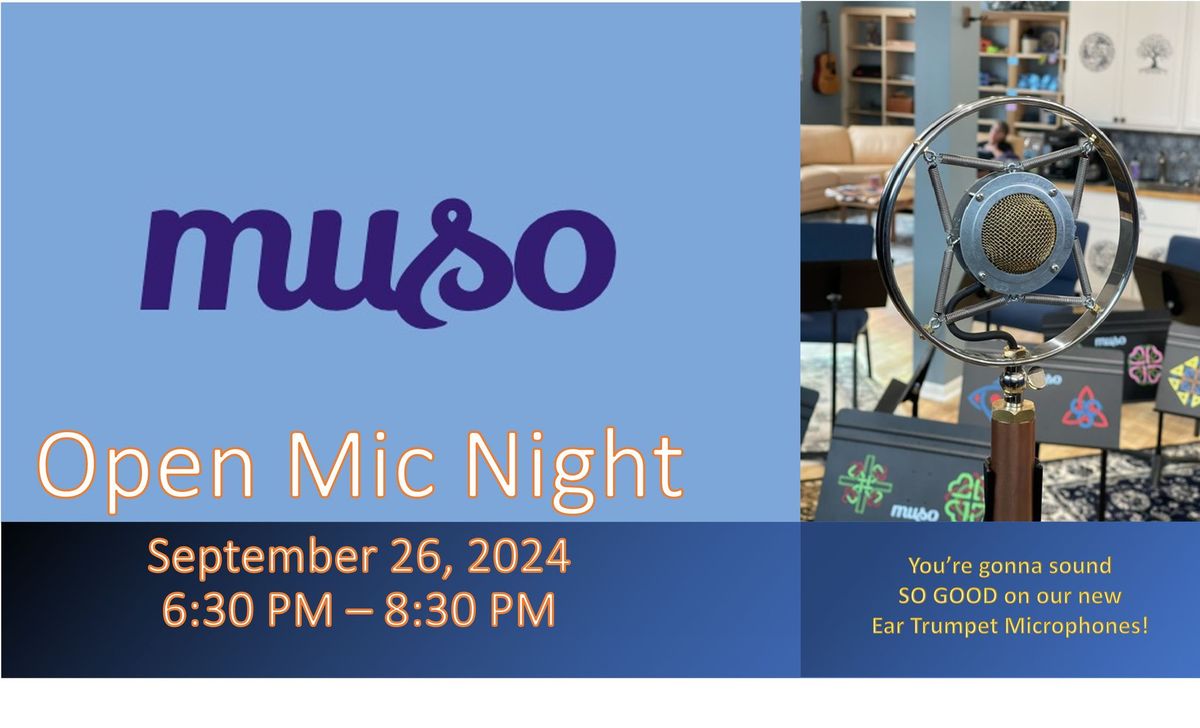 Muso Open Mic