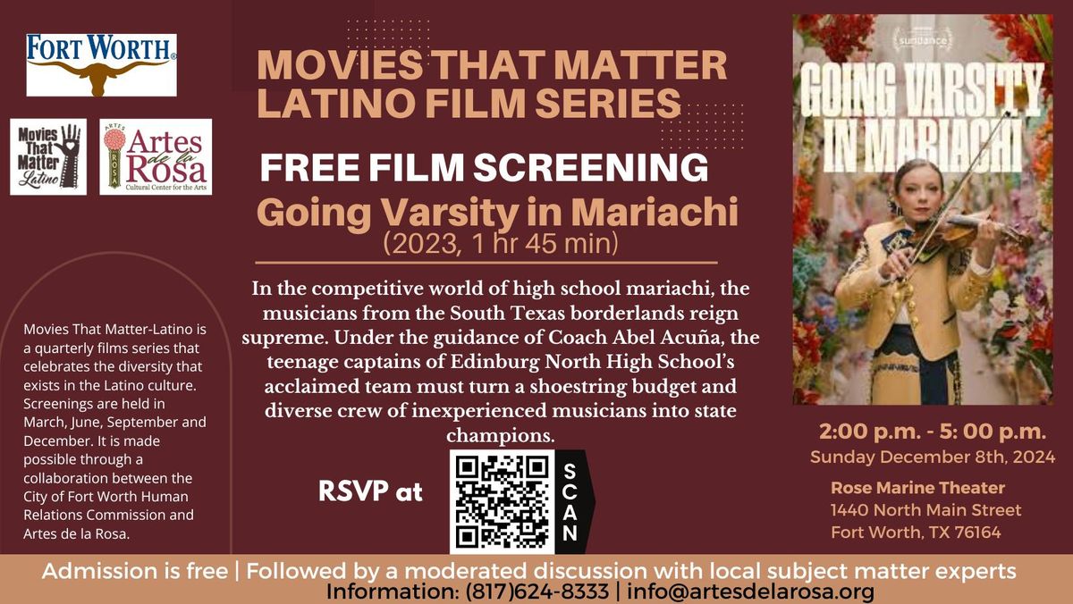 Movies That Matter Latino: Going Varsity in Mariachi