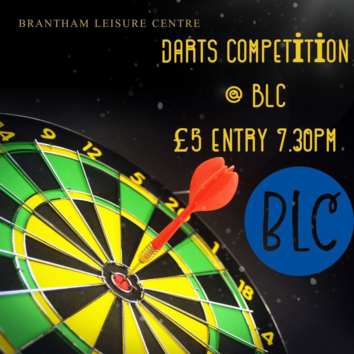 DARTS COMPETITION @ BLC 