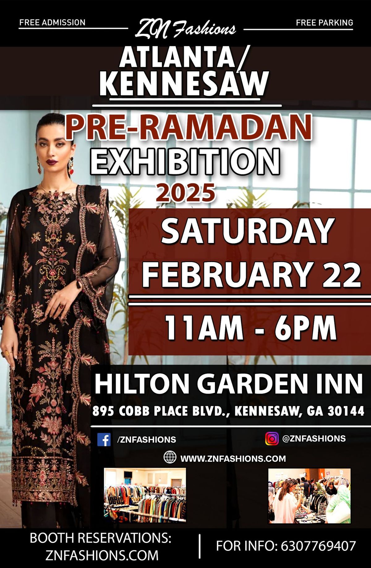 ZN Fashions Atlanta\/Kennesaw Pre-Ramadan Exhibition