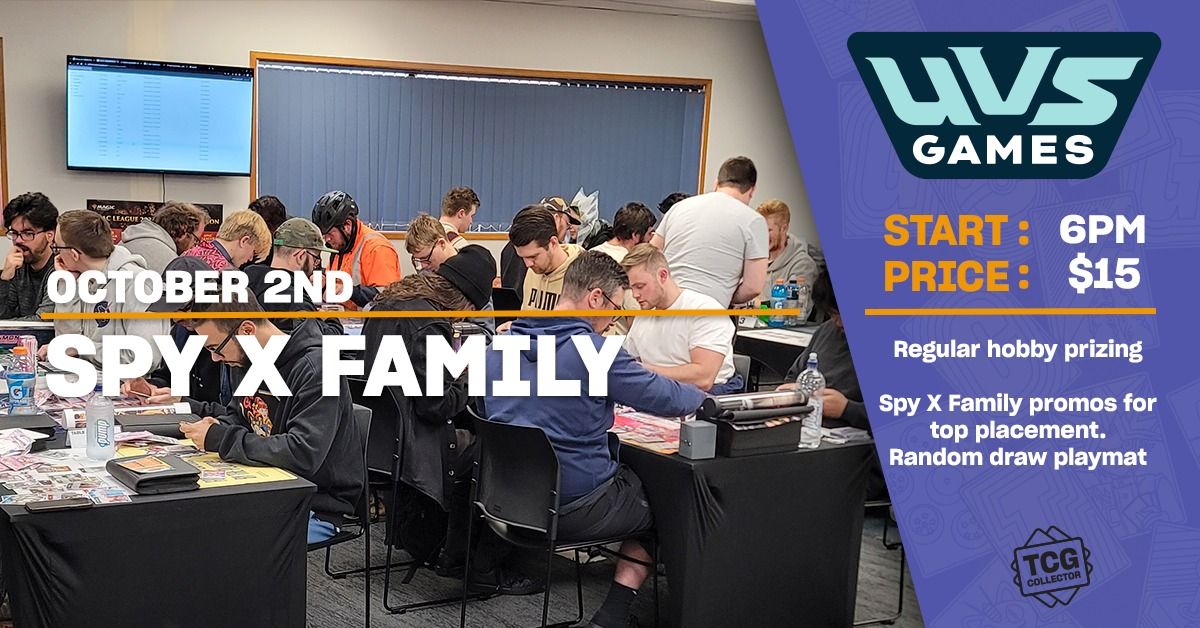 UVS Games | Spy X Family Event.