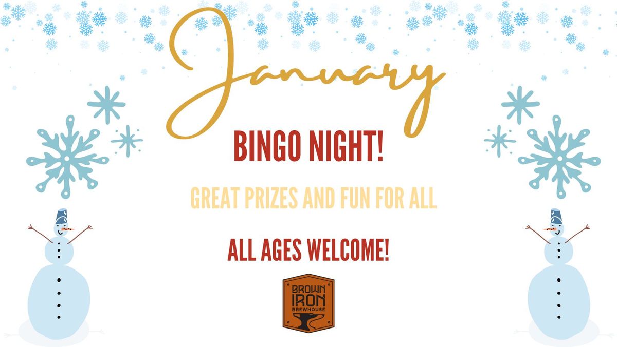 January Bingo Night