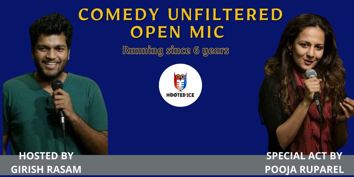 Comedy Unfiltered Open Mic ft. Pooja Ruparel