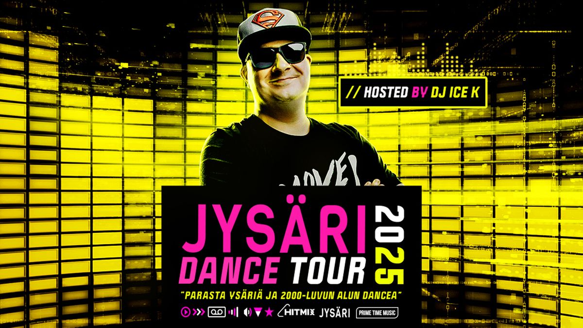 Jys\u00e4ri Dance Tour 2025 - DJ ICE K @ Ihku Turku