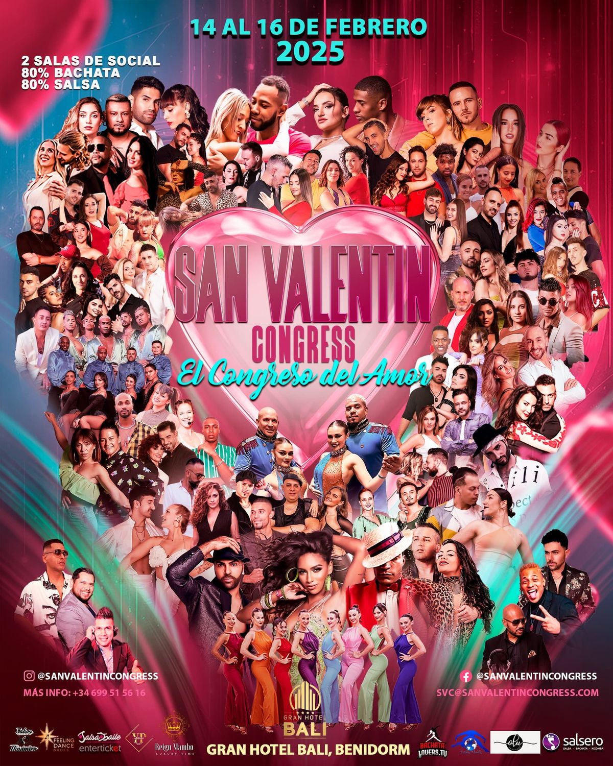 SAN VALENTIN CONGRESS - promo code BACHALOVE