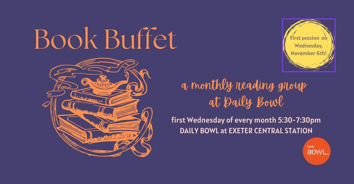 Book Buffet, a reading group at Daily Bowl