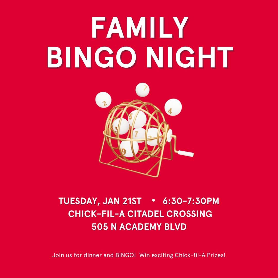 Family Bingo Night