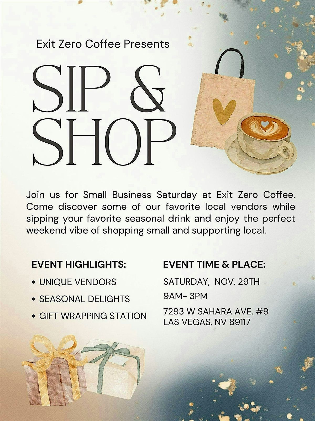 Sip & Shop
