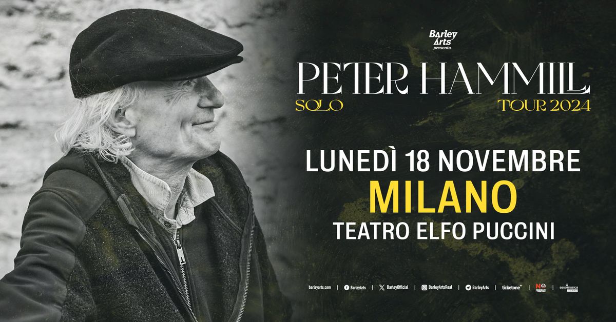 Peter Hammill | Solo Tour 2024 | Live in Milano