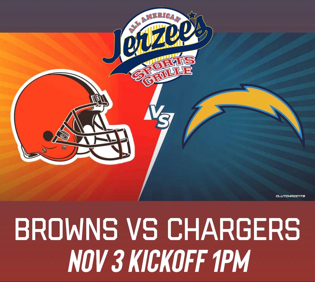 Browns vs Chargers