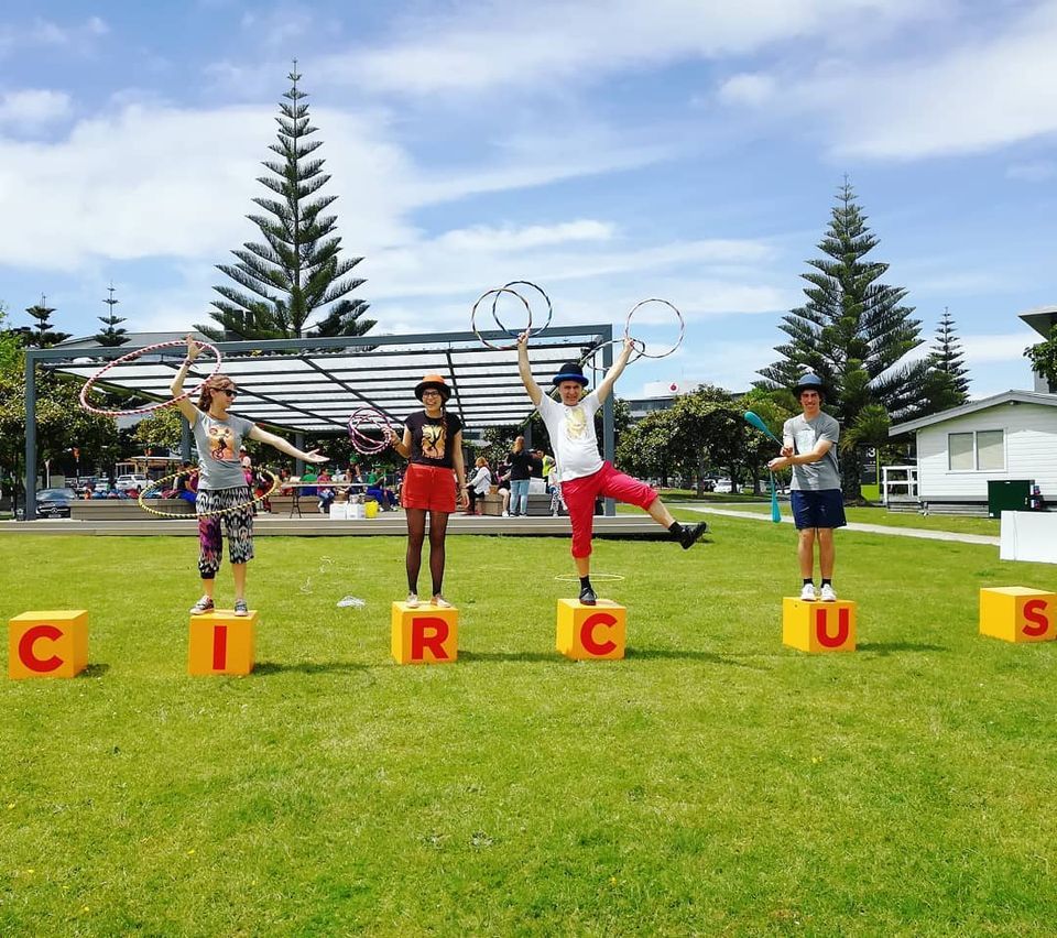 Circus in the Park - Totara Park, Manurewa. 17th March 2024. FREE community activation.