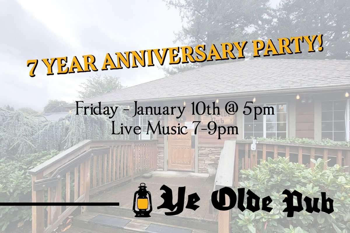 7 Year Anniversary Party! \ud83c\udf89