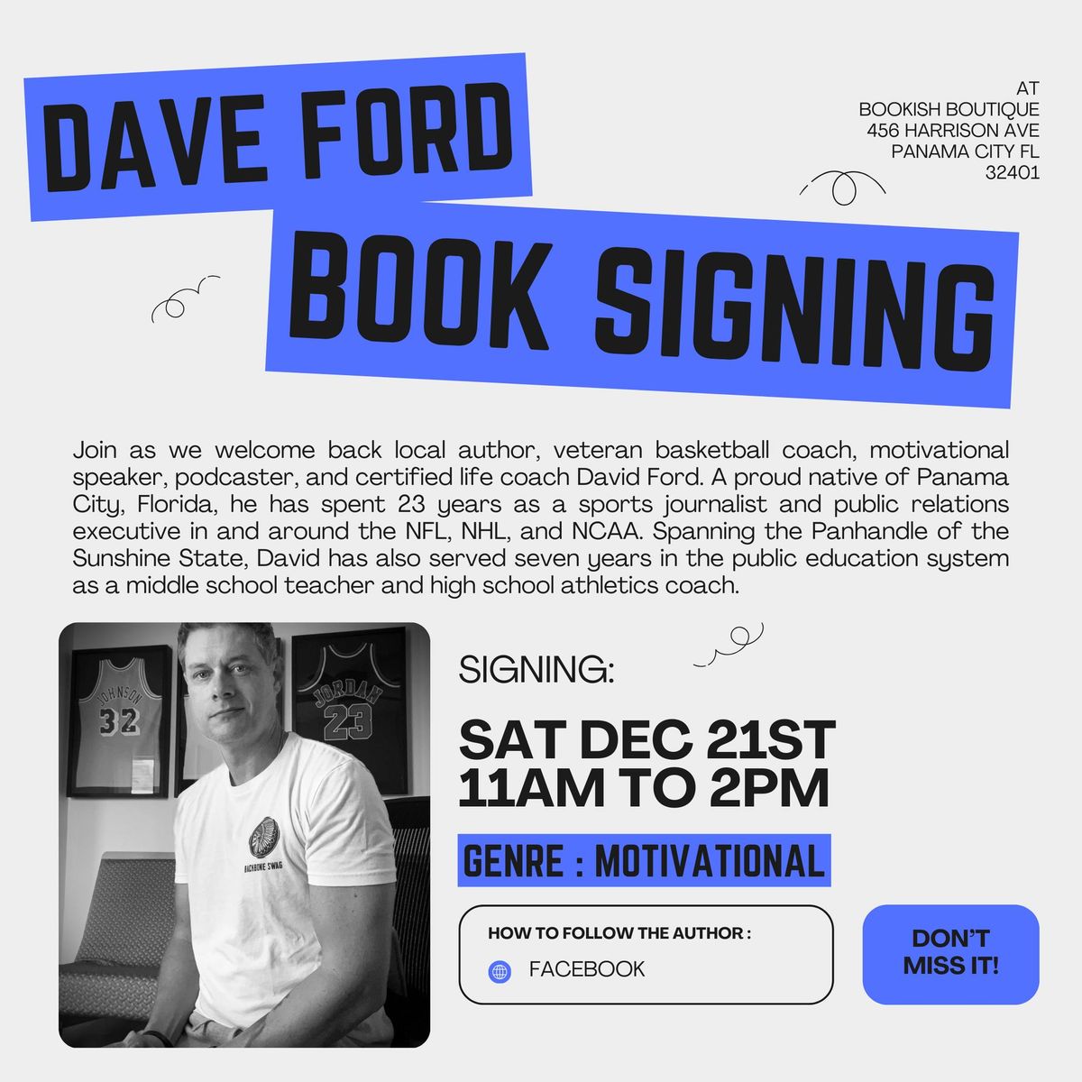 Dave Ford Book Signing!