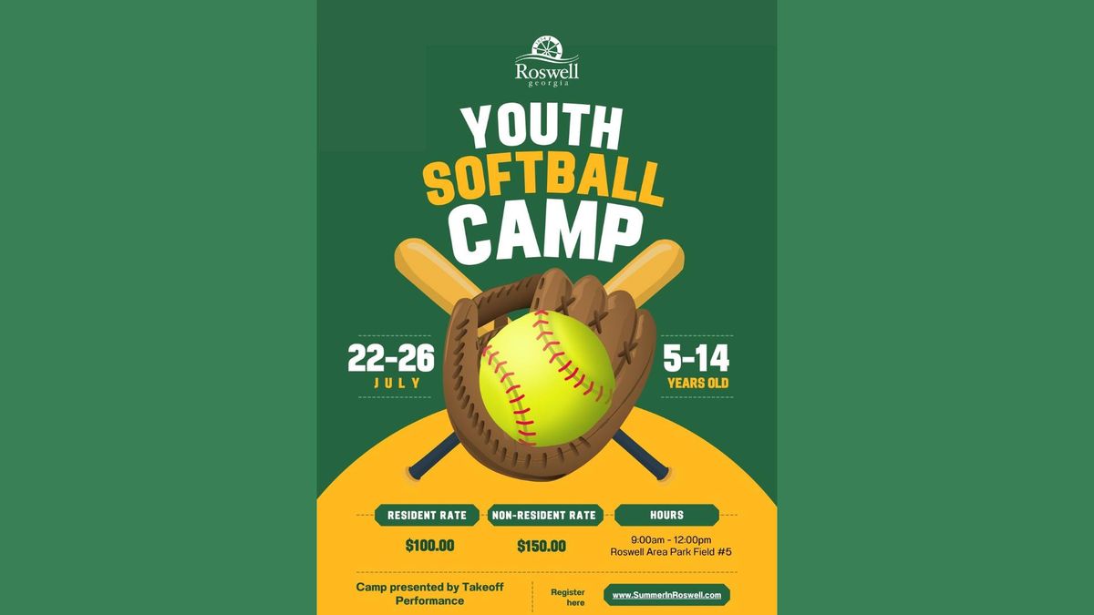 Summer Fast Pitch Softball Camp at Roswell Area Park