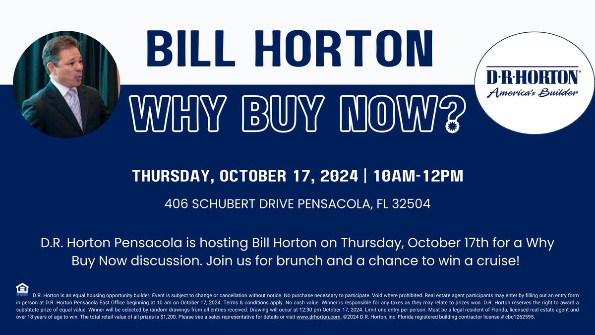 Why Buy Now? - Bill Horton