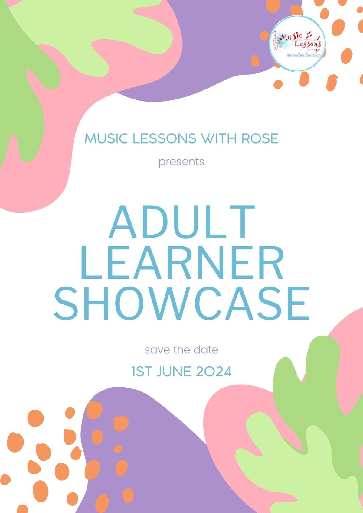 MLWR Adult Learner Get-Together & Showcase