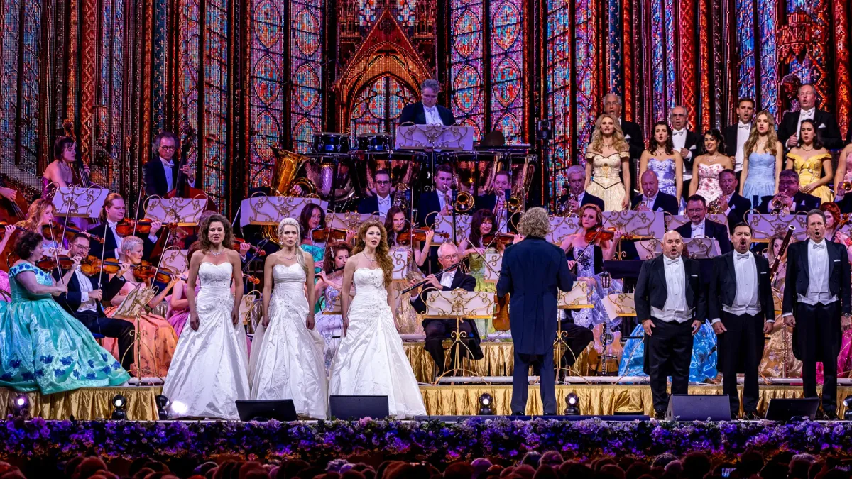 Andr\u00e9 Rieu in Aberdeen