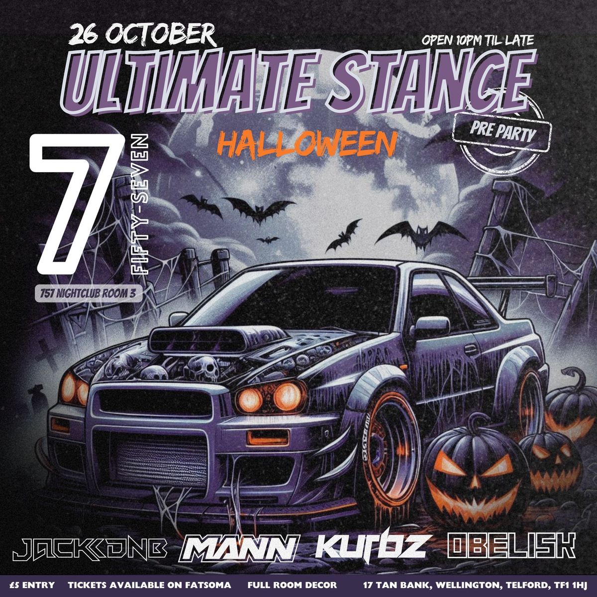 Ultimate Stance Pre Party - Halloween Edition \ud83c\udf83