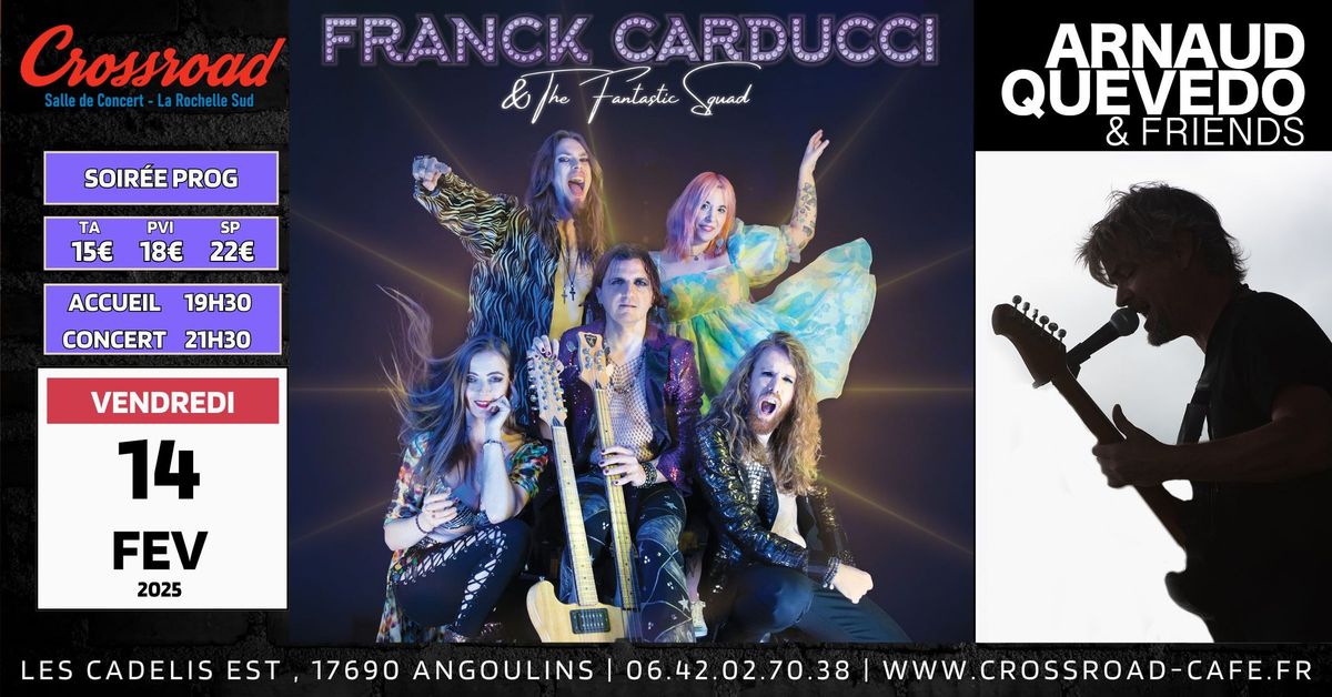 CONCERT | FRANCK CARDUCCI & The Fantastic Squad \u00d7 ARNAUD QUEVEDO & FRIENDS