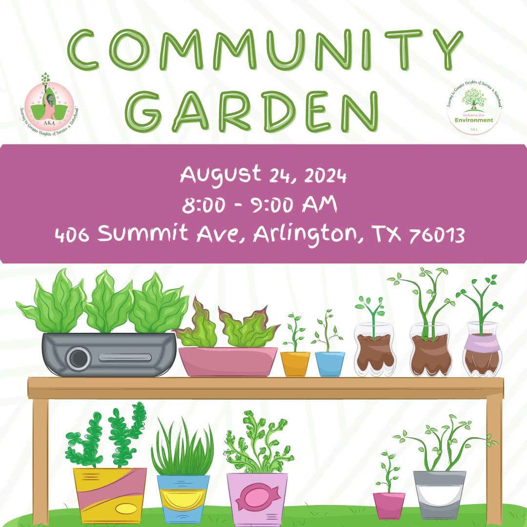Enhance Our Environment: Community Garden