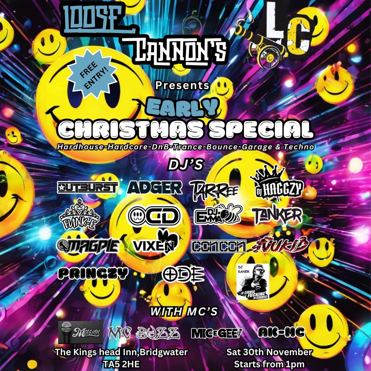 Loose Cannon's early Xmas special 