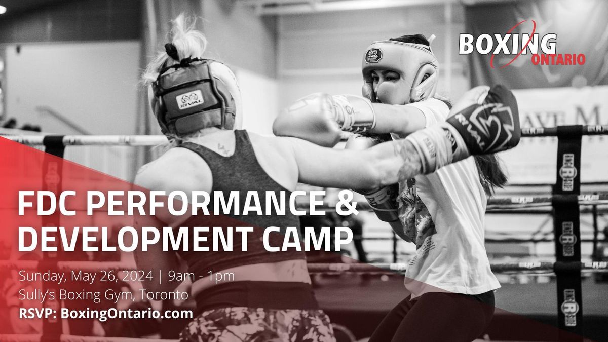 FDC | Performance & Development Camp \u2013 Toronto
