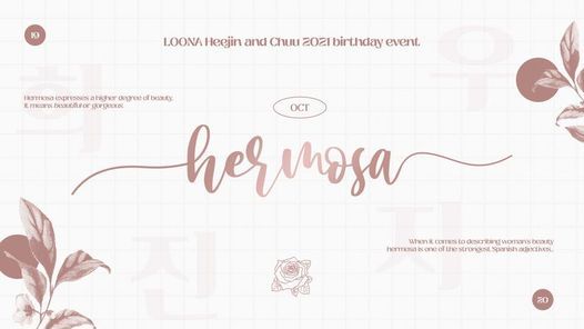 HERMOSA -  For LOONA Jeon Heejin & Kim Jiwoo
