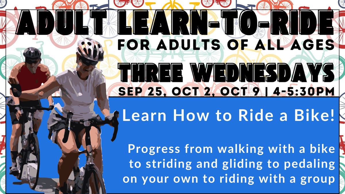 Adult Learn-to-Ride Classes