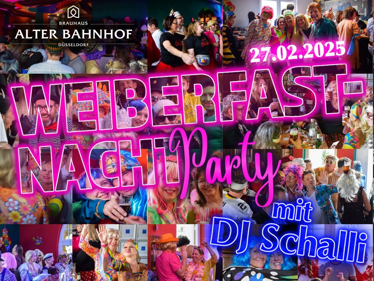 Altweiber Party im Brauhaus Alter Bahnhof - Karnevalsparty in D\u00fcsseldorf Oberkassel