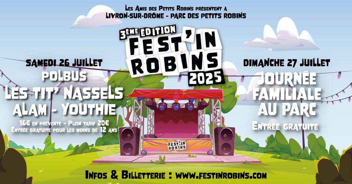 Festival FEST'IN ROBINS 2025