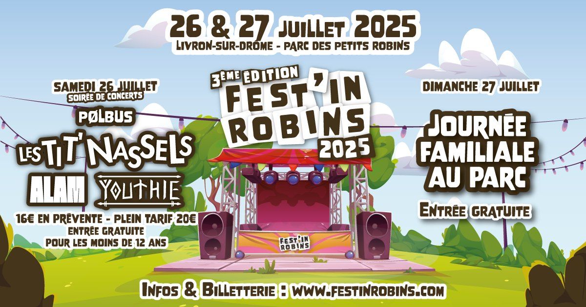 Festival FEST'IN ROBINS 2025