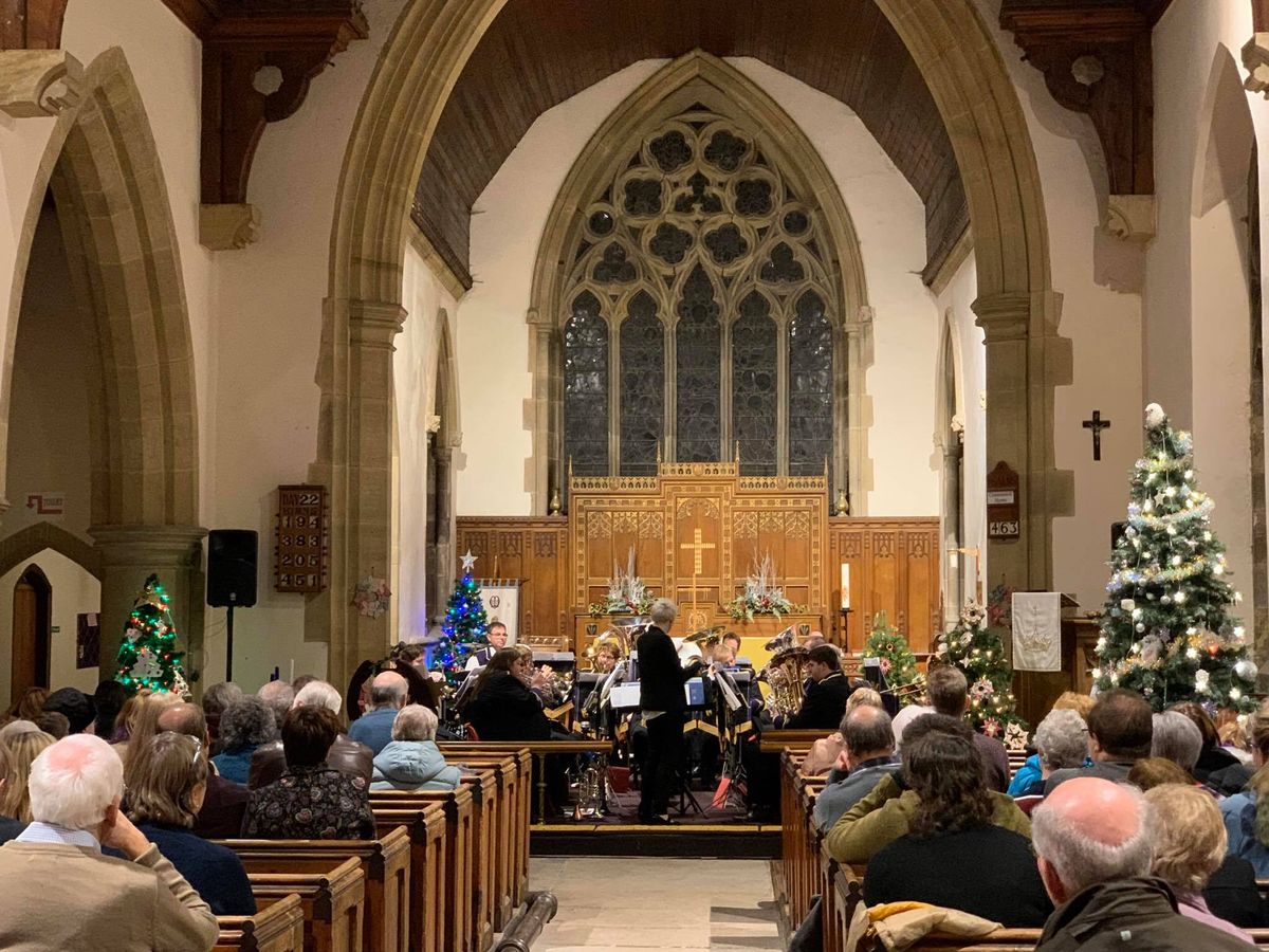 Lessons and Carols with Leyburn Band at St Matthew's Leyburn