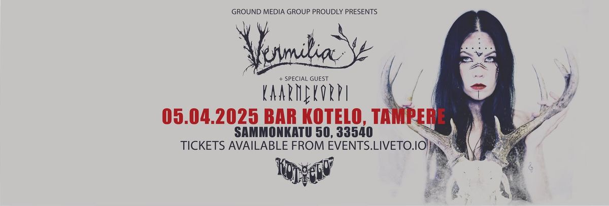 Vermilia + Kaarnekorpi @ Bar Kotelo, Tampere