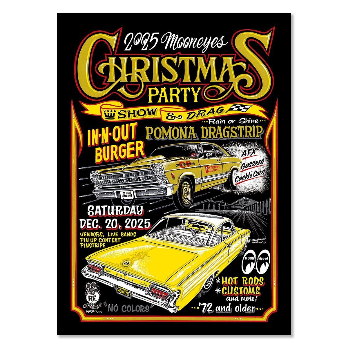 Mooneyes Christmas Party Show & Drag