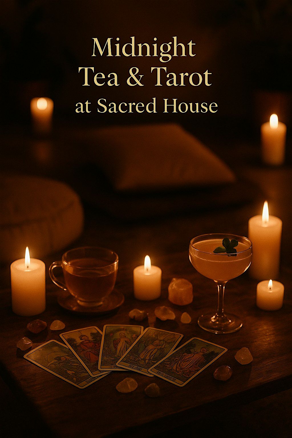 Mightnight Tea and Tarot:  Late Night Tea House
