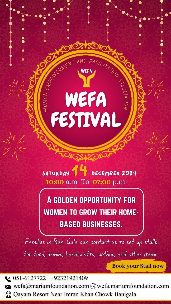 WEFA Festival by Marium Foundation