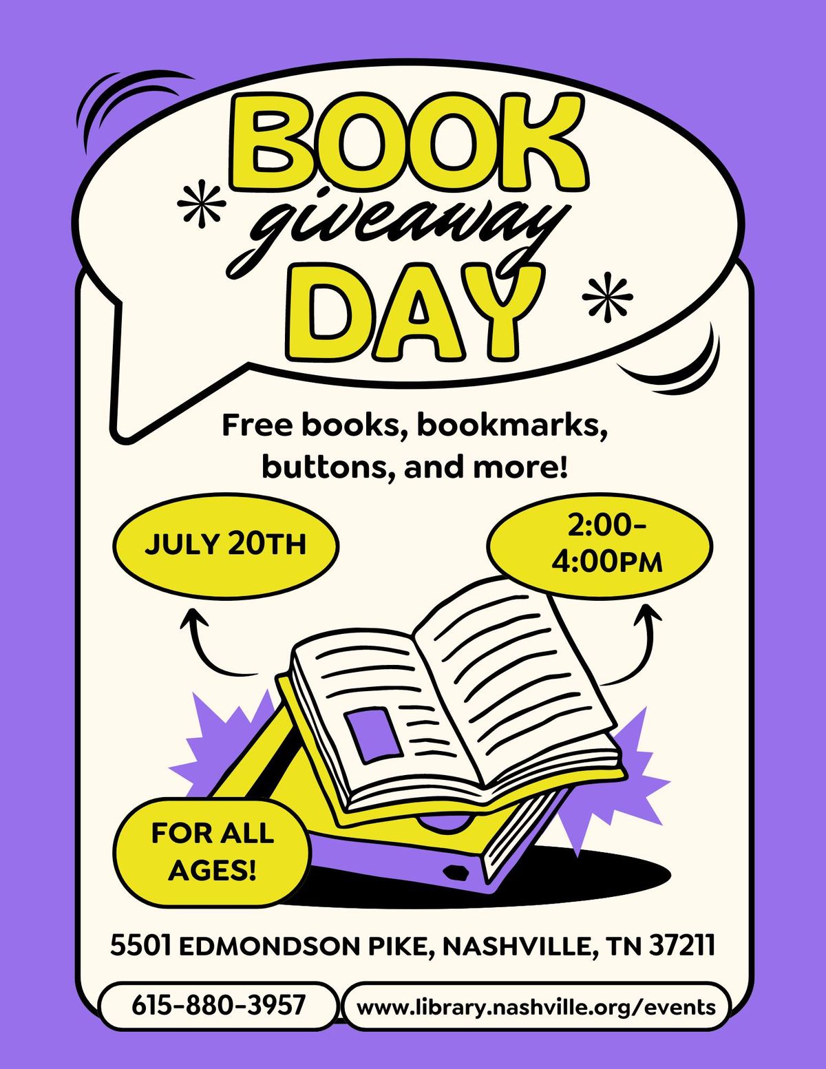 Book Giveaway Day