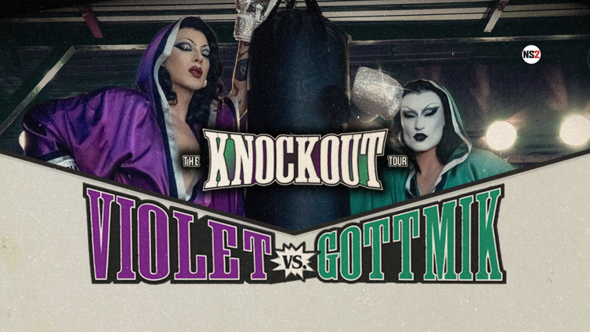 Gottmik and Violet Chachki at Webster Hall