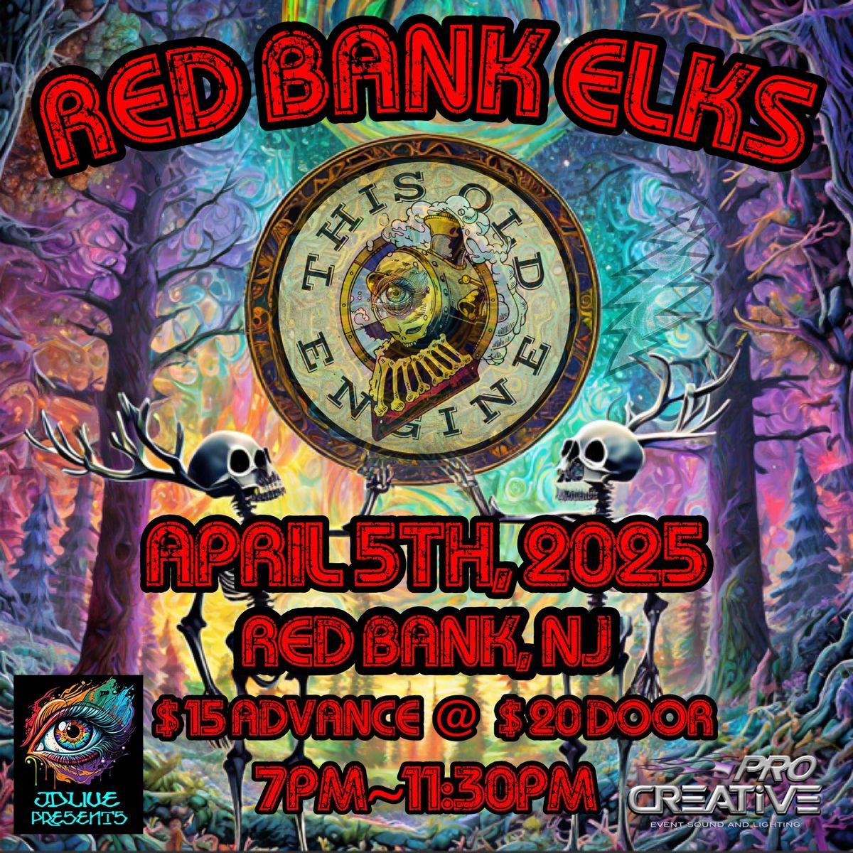 This Old Engine \ud83d\ude82 Sat April 5 2025 Red Bank Elks Lodge