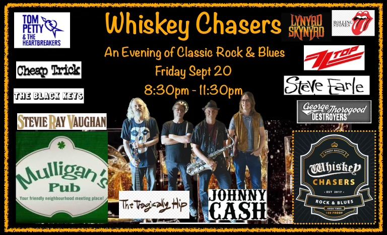 Whiskey Chasers DEBUT at Mulligan's