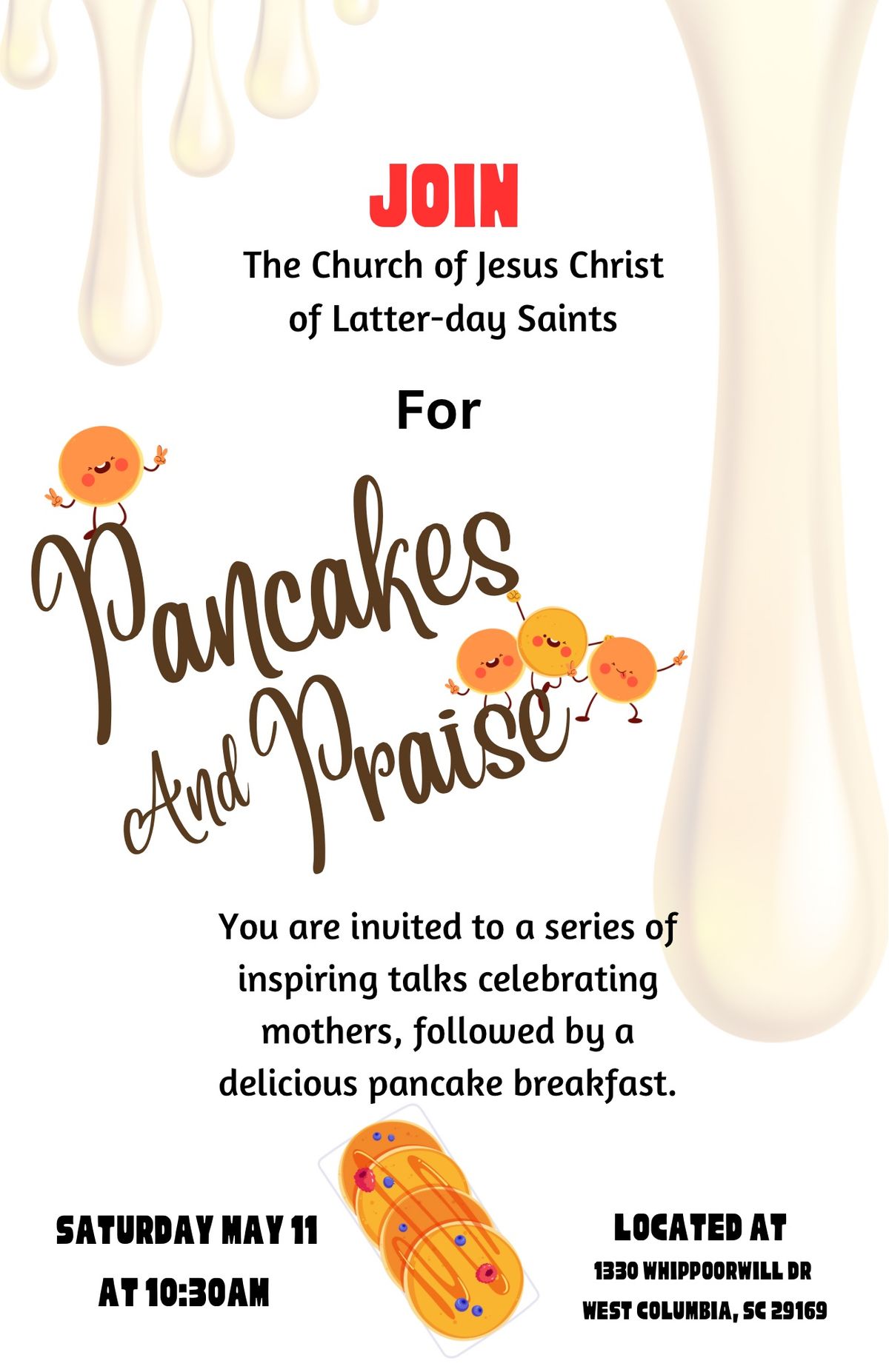 Pancakes and Praise 