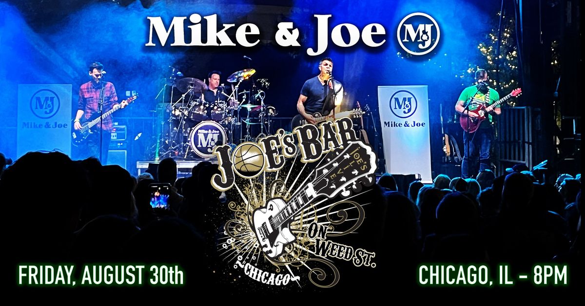 ***Special Show Announcement*** Mike and Joe Return To Joe's On W**d Street (Chicago,IL)