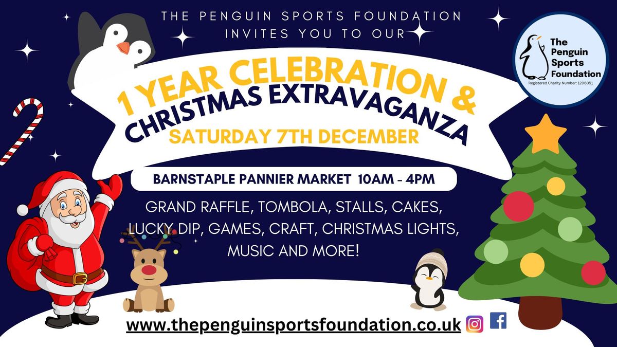 THE PENGUIN SPORTS FOUNDATION 1 YEAR CELEBRATION & CHRISTMAS EXTRAVAGANZA 