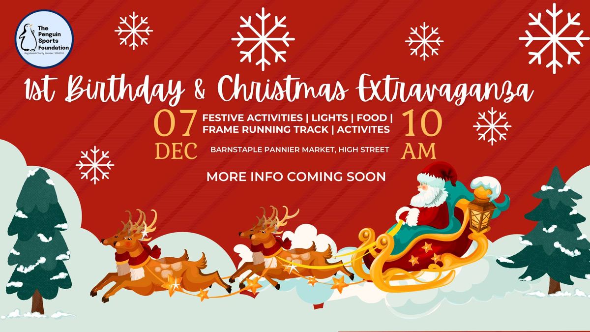 THE PENGUIN SPORTS FOUNDATION 1 YEAR CELEBRATION & CHRISTMAS EXTRAVAGANZA 