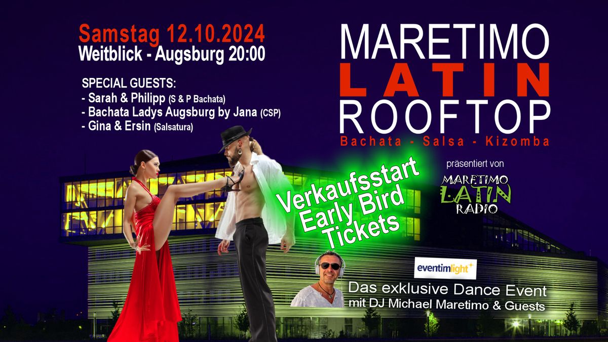 MARETIMO LATIN ROOFTOP - Das exklusive Dance Event im WEITBLICK, mit DJ Michael Maretimo & Guests