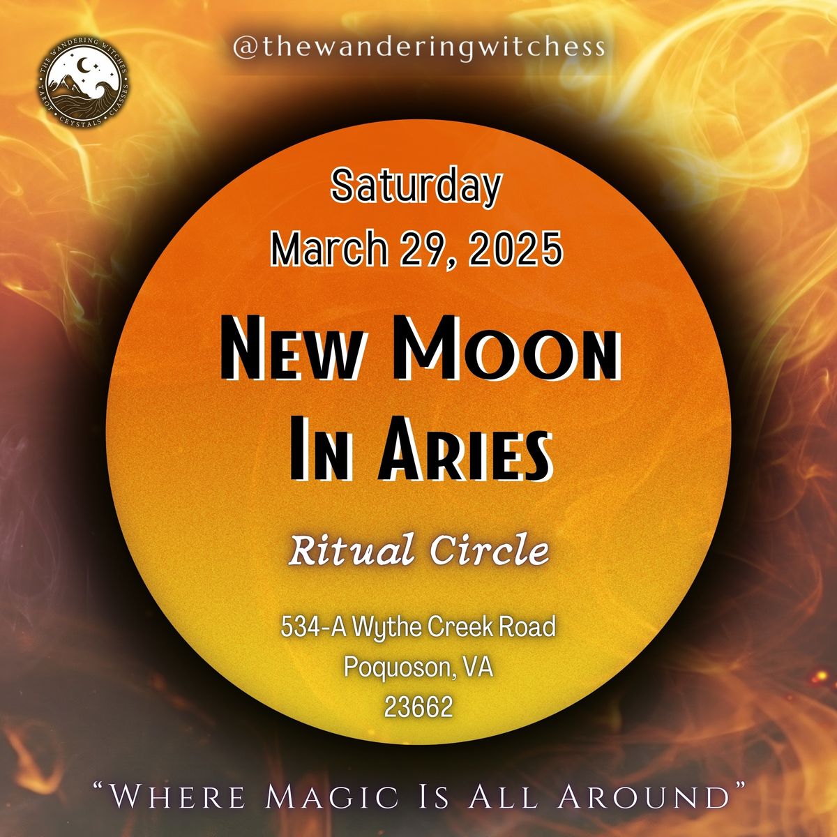 New Moon in Aries - Ritual Circle