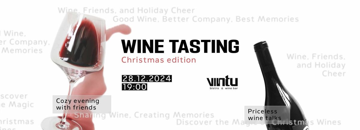 Christmas Wine Tasting