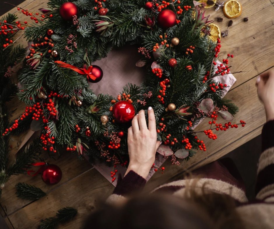 Wreath Making at Martino Lounge