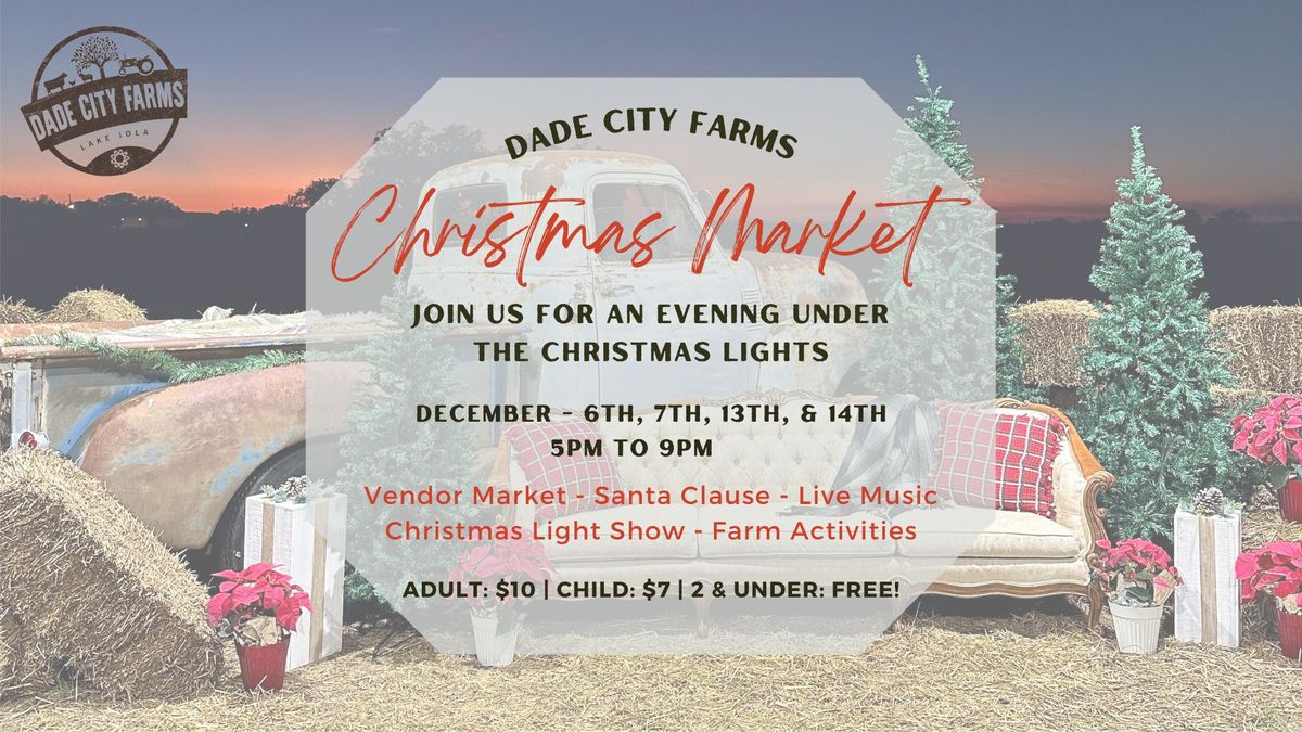 Christmas Market at Dade City Farms